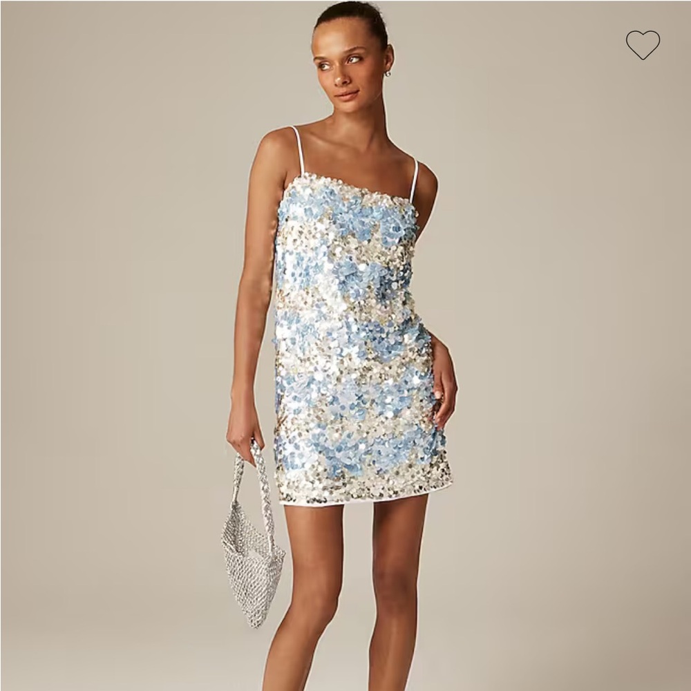 J. Crew Collection sequin-embellished mini